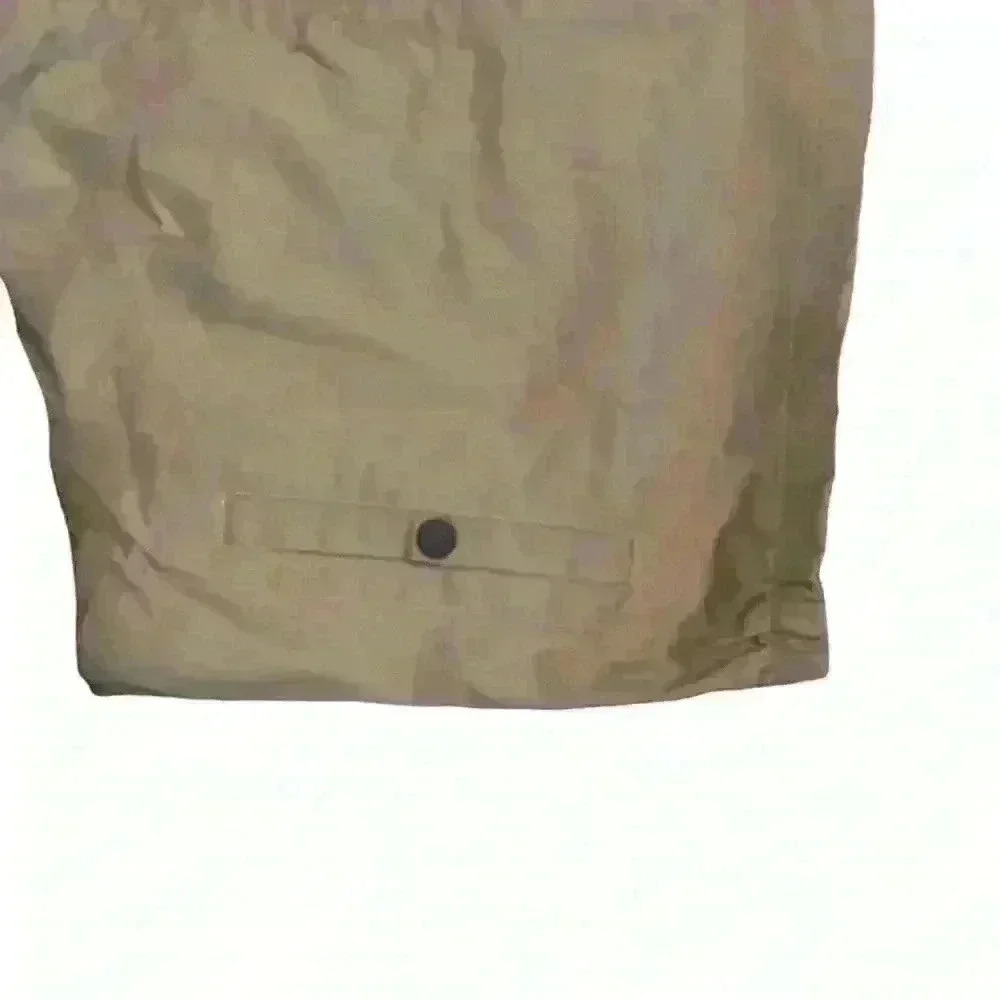 Nomad Boarding Pass Jacket Khaki Black Windbreaker Full Zip Mens M Lightweight - Picture 5 of 12